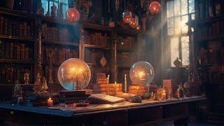 Wizard's Workshop Ambience with Soft Enchanting Music