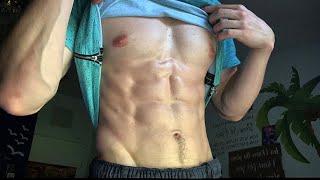 ADONIS SIX PACK & VCUT FLEX | SHREDDED MUSCLE UPDATE | Sebastian Anderson