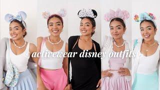 ACTIVEWEAR OUTFITS FOR DISNEY! (comfy outfits for summer)