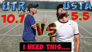 Is Dr. Reed (USTA 5.5) Weakness my AGGRESSIVE play?