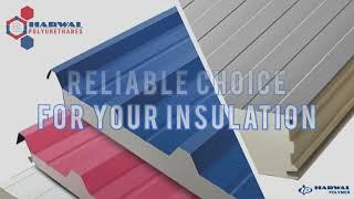 Harwal Polyurethane: Rigid Polyurethane System, the optimal solution for efficient Panel Insulation.