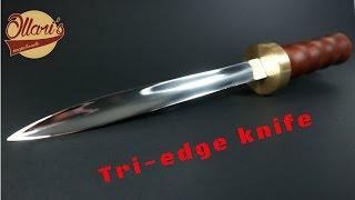 Making the Forbidden Tri-edge Dagger Knife