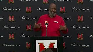 Maryland head coach Michael Locksley recaps Northwestern loss