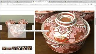 Price Check - Vintage and Antique Japanese Porcelain "Kutani" Garage Sale Guide