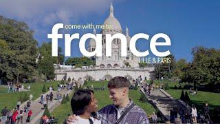 come with me to Lille & PARIS with my boyfriend  | Best Places To Visit & More