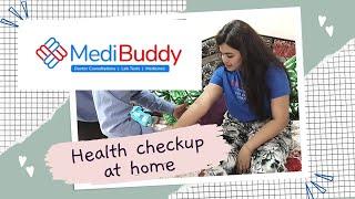 My full body checkup at home with @MediBuddy - Your Health Friend  #medibuddy #collaboration