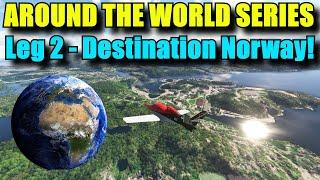 FS2020 Livestream:  Around The World Flight Series | Leg 2: Onwards To Norway!