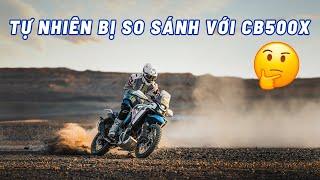 Tự nhiên so sánh CFMOTO 450MT với Honda CB500X