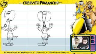 DIBUJANDO PERSONAJES DE  FUMANCHU