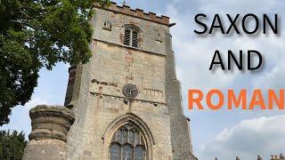 The Saxon Church Made of Roman Masonry, Wroxeter Shropshire