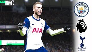 MANCHESTER CITY vs TOTTENHAM HOTSPURS  ENGLISH PREMIER LEAGUE 24/25  FOOTBALL GAMEPLAY HD