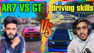 AR7 VS GAME THERAPIST Car Driving skills | GTA 5 | Car driving skills | Appuzone yt