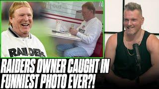 Raiders Owner Mark Davis Caught In HILARIOUS Photo At In N Out | Pat McAfee Reacts