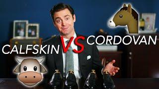 Calfskin  vs Cordovan  Allen Edmonds Shoe Comparison l Kirby Allison