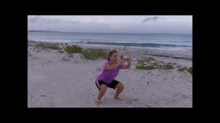 High Intensity Beach Circuit Training Workout