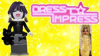 Playing Dress to Impress in Roblox