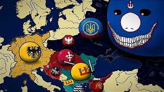 The Top Dogs of Europe - Every Century (Countryballs)