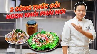 Tập 96: Lưu Ngay Hai CÔNG THỨC TRỘN GỎI,  Ngon Khỏi Phải Nói