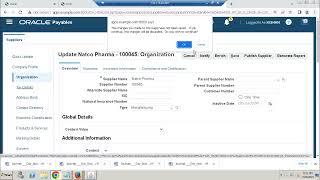 Create the Supplier/Vendor Creation in Oracle EBS R12 Payables & Procurement - 19th Video