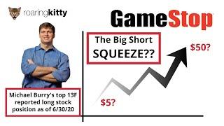 The Big Short SQUEEZE from $5 to $50? Could GameStop stock (GME) explode higher?? Value investing!