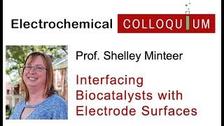25. Prof. Shelley Minteer  -  Interfacing Biocatalysts with Electrode Surfaces