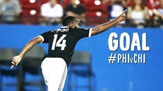 GOAL: Amobi Okugo gives the Union a late game lead | Philadelphia Union vs. Chicago Fire