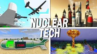 HBM's Nuclear Tech Mod (Minecraft Mod Showcase 1.7.10)