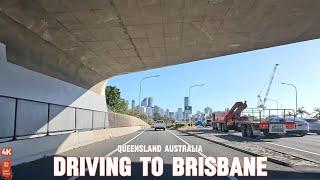 [4k] Driving To Brisbane Monday 22 July 2024 | Queensland | Australia