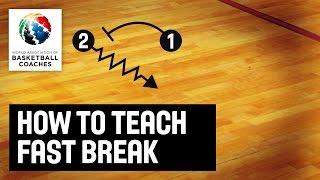 How to Teach Fast Break - Marian Svoboda  - Basketball Fundamentals