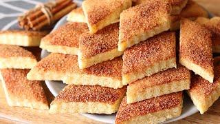 FAVORITE COOKIES A SIMPLE COOKIE RECIPE. TRADITIONAL ZEMELAKH Cookies with Cinnamon