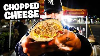 TRYING LA STREET CHOPPED CHEESE FOR THE FIRST TIME