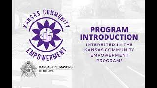 Introduction to the Kansas Community Empowerment (KCE) Program