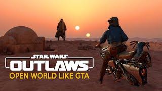 STAR WARS OUTLAWS Gameplay Demo | New Open World Game like GTA 6 coming in 2024