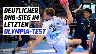 DHB-Team siegt gegen Japan: Olympia kann kommen!