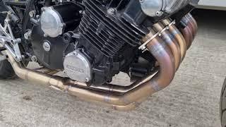 Honda CBX1100 6-2-1 Exhaust System by Max torque cans UK 