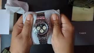 Unboxing TIMEX Q Chronograph TW2V42600UJ