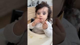 7 months old croissant lover