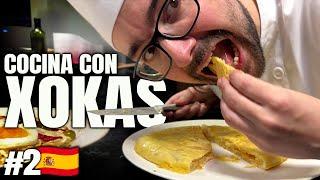 COCINANDO con XOKAS ‍ ESPAÑA  #2 ¡TORTILLA PERFECTA!