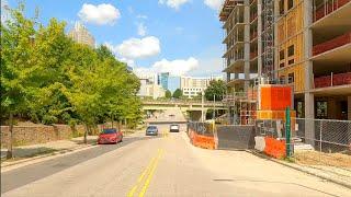 DRIVING THROUGH HISTORIC DOWNTOWN RALEIGH, NC USA!  UNCOVERING THE CITIES RICH HERITAGE