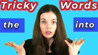 Adult Phonics: How to read - tricky words