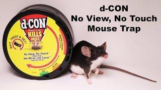 d-CON No View No Touch covered mouse trap. Mousetrap Monday