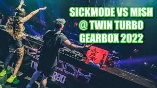 SICKMODE VS MISH @ GEARBOX TWIN TURBO 2022 - ENERGETIC SET WITH RAWSTYLE, HARDSTYLE, UPTEMPO.