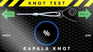 BEST KNOT TEST : Rapala Knot