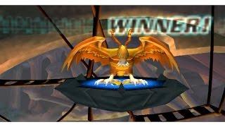 Digimon rumble arena 2:Biyomon with combo and skill