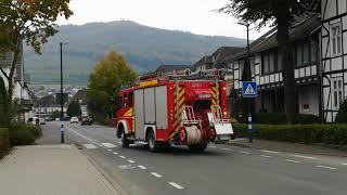 FF Bigge-Olsberg Löschzug auf Einsatzfahrt