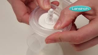 How to Assemble Your Lansinoh Manual Breast Pump