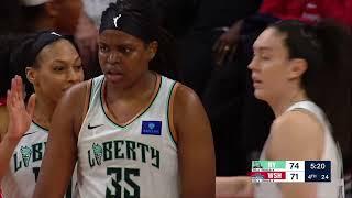 Jonquel Jones Highlights, 25 Points v. Washington Mystics | 2024 WNBA Season (5.14.24)