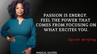 TOP 5 INSPIRING QUOTES By OPRAH WINFREY. || MAGICAL QUOTES.