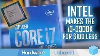 Intel Core i7-10700K vs. AMD Ryzen 7 3700X & R9 3900X