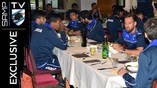 A tavola con la Samp: cosa mangiano i blucerchiati